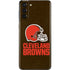 NFL Cleveland Browns Distressed Galaxy S21 Plus 5G Skin